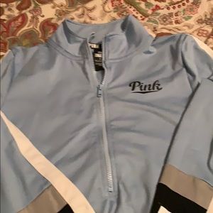Zip up PINK pullover